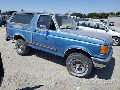 Czwarte zdjęcie samochodu z boku: 1988 FORD BRONCO U100 VIN:1FMEU15H7JLA41381 - miniatura