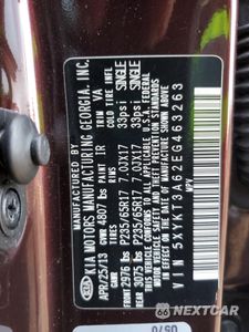 Zdjęcie 13 z 15 samochodu: 2014 KIA SORENTO LX VIN:5XYKT3A62EG463263 - miniatura