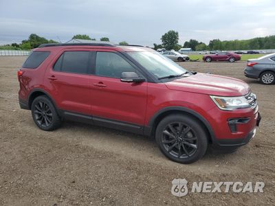Czwarte zdjęcie samochodu z boku: 2018 FORD EXPLORER XLT VIN:1FM5K8D82JGC04222 - miniatura