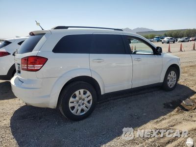 Trzecie zdjęcie samochodu z tyłu: 2017 DODGE JOURNEY SE VIN:3C4PDCAB4HT562096 - miniatura