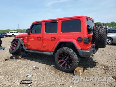 Drugie zdjęcie samochodu z przodu: 2021 JEEP WRANGLER UNLIMITED SAHARA VIN:1C4HJXEN9MW573592 - miniatura