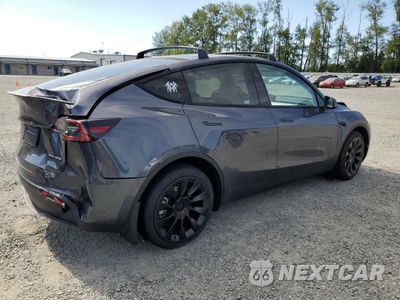 Trzecie zdjęcie samochodu z tyłu: 2023 TESLA MODEL Y VIN:7SAYGDEE4PF905382 - miniatura