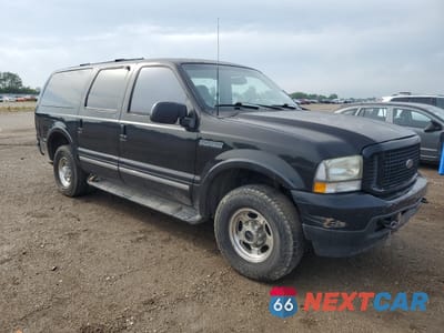 Czwarte zdjęcie samochodu z boku: 2002 FORD EXCURSION LIMITED VIN:1FMSU43F12EC39529 - miniatura