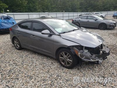 Czwarte zdjęcie samochodu z boku: 2018 HYUNDAI ELANTRA SEL VIN:5NPD84LF9JH398699 - miniatura