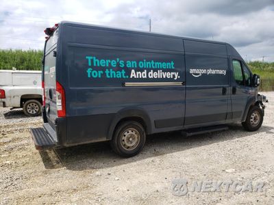 Trzecie zdjęcie samochodu z tyłu: 2020 RAM PROMASTER 3500 3500 HIGH VIN:3C6URVJG2LE108400 - miniatura
