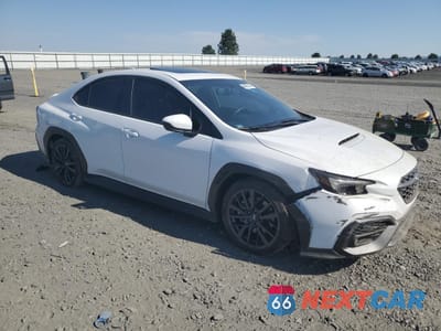 Czwarte zdjęcie samochodu z boku: 2023 SUBARU WRX PREMIUM VIN:JF1VBAF61P9816292 - miniatura
