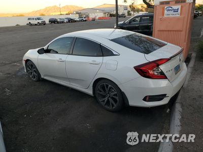 Drugie zdjęcie samochodu z przodu: 2021 HONDA CIVIC SPORT VIN:2HGFC2F80MH543281 - miniatura