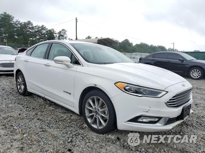 Czwarte zdjęcie samochodu z boku: 2017 FORD FUSION SE HYBRID VIN:3FA6P0LU7HR409621 - miniatura