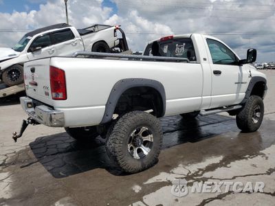 Trzecie zdjęcie samochodu z tyłu: 2005 DODGE RAM 2500 ST VIN:3D7KS26C05G735277 - miniatura