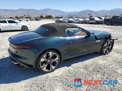 Trzecie zdjęcie samochodu z tyłu: 2022 JAGUAR F-TYPE VIN:SAJDD5EE7NCK77579 - miniatura