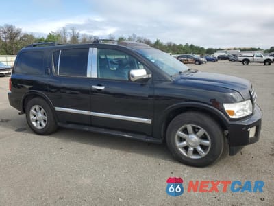 Czwarte zdjęcie samochodu z boku: 2006 INFINITI QX56 VIN:5N3AA08C76N802401 - miniatura