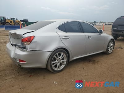 Trzecie zdjęcie samochodu z tyłu: 2006 LEXUS IS 250 VIN:JTHBK262765012244 - miniatura
