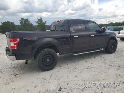 Trzecie zdjęcie samochodu z tyłu: 2018 FORD F150 SUPERCREW VIN:1FTFW1EG2JFB48122 - miniatura