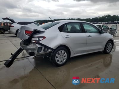 Trzecie zdjęcie samochodu z tyłu: 2023 KIA RIO LX VIN:3KPA24AD6PE555169 - miniatura