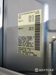 Zdjęcie 13 z 15 samochodu: 2010 NISSAN ALTIMA BASE VIN:1N4AL2AP7AC100251 - miniatura