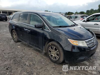 Czwarte zdjęcie samochodu z boku: 2011 HONDA ODYSSEY EXL VIN:5FNRL5H66BB102833 - miniatura