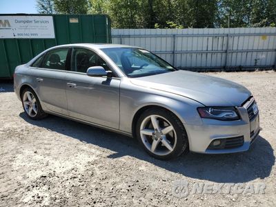 Czwarte zdjęcie samochodu z boku: 2011 AUDI A4 PREMIUM PLUS VIN:WAUFFAFL1BN033821 - miniatura