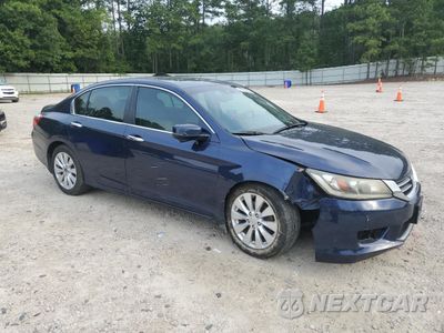 Czwarte zdjęcie samochodu z boku: 2013 HONDA ACCORD EXL VIN:1HGCR2F83DA058150 - miniatura