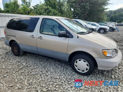 Czwarte zdjęcie samochodu z boku: 2000 TOYOTA SIENNA CE VIN:4T3ZF19CXYU195038 - miniatura