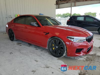 Czwarte zdjęcie samochodu z boku: 2020 BMW M5 BASE VIN:WBSJF0C06LCD10232 - miniatura