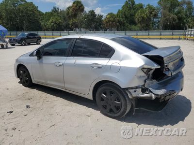 Drugie zdjęcie samochodu z przodu: 2013 HONDA CIVIC LX VIN:2HGFB2F52DH528709 - miniatura