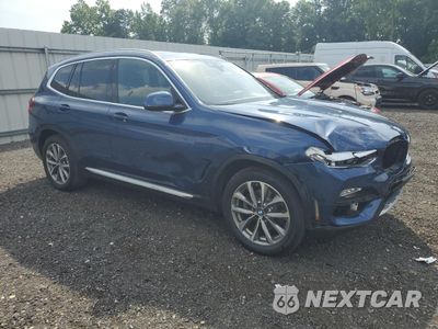 Czwarte zdjęcie samochodu z boku: 2019 BMW X3 XDRIVE30I VIN:5UXTR9C57KLP89472 - miniatura