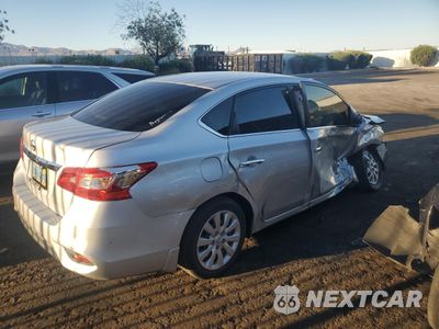 Trzecie zdjęcie samochodu z tyłu: 2019 NISSAN SENTRA S VIN:3N1AB7AP3KY456170 - miniatura