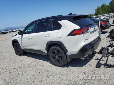 Drugie zdjęcie samochodu z przodu: 2020 TOYOTA RAV4 XSE VIN:2T3EWRFV0LW064731 - miniatura