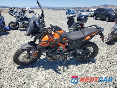 Trzecie zdjęcie samochodu z tyłu: 2023 KTM 390 ADVENTURE VIN:MD2JGJ400PC257579 - miniatura