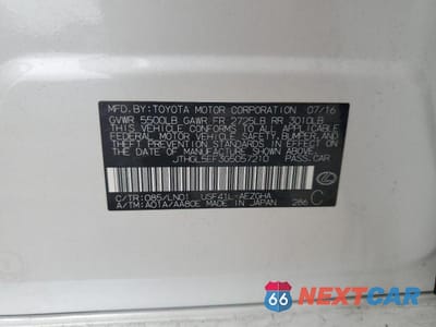 Zdjęcie 13 z 13 samochodu: 2016 LEXUS LS 460L VIN:JTHGL5EF3G5057210 - miniatura