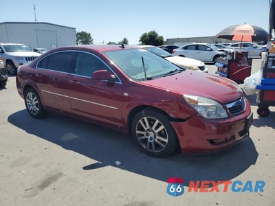 Czwarte zdjęcie samochodu z boku: 2008 SATURN AURA XE VIN:1G8ZS57N58F137468 - miniatura