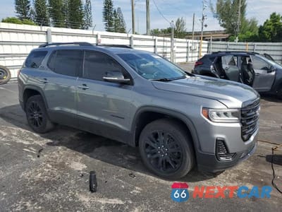 Czwarte zdjęcie samochodu z boku: 2022 GMC ACADIA SLE VIN:1GKKNKL43NZ103229 - miniatura