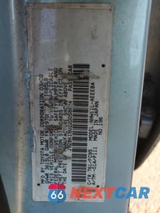 Zdjęcie 12 z 14 samochodu: 2002 TOYOTA PRIUS VIN:JT2BK18U220058624 - miniatura