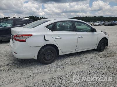 Trzecie zdjęcie samochodu z tyłu: 2014 NISSAN SENTRA S VIN:3N1AB7AP1EY275492 - miniatura