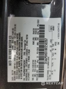 Zdjęcie 12 z 14 samochodu: 2019 FORD FUSION SE VIN:3FA6P0HD1KR250207 - miniatura