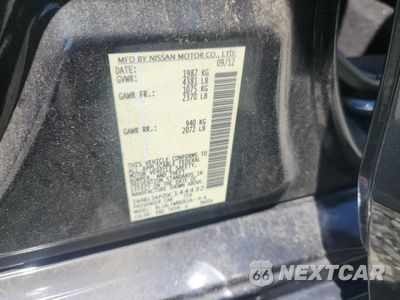 Zdjęcie 12 z 14 samochodu: 2013 NISSAN ALTIMA 3.5S VIN:1N4BL3AP2DC144432 - miniatura