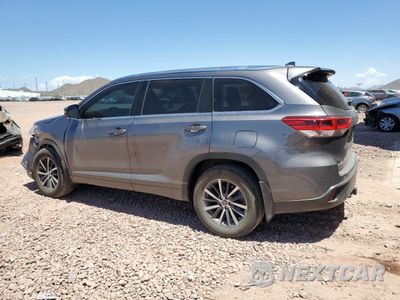 Drugie zdjęcie samochodu z przodu: 2017 TOYOTA HIGHLANDER SE VIN:5TDJZRFH6HS451678 - miniatura