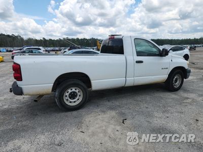 Trzecie zdjęcie samochodu z tyłu: 2008 DODGE RAM 1500 ST VIN:1D7HA16N58J116931 - miniatura