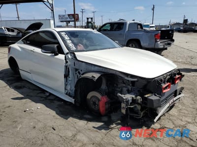 Czwarte zdjęcie samochodu z boku: 2018 INFINITI Q60 RED SPORT 400 VIN:JN1FV7EK2JM530630 - miniatura