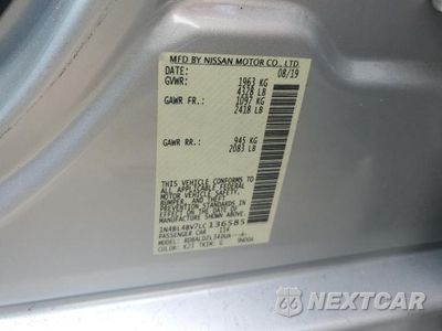 Zdjęcie 12 z 12 samochodu: 2020 NISSAN ALTIMA S VIN:1N4BL4BV7LC136585 - miniatura