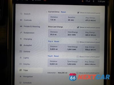 Zdjęcie 9 z 12 samochodu: 2015 TESLA MODEL S 70D VIN:5YJSA1S25FF087639 - miniatura