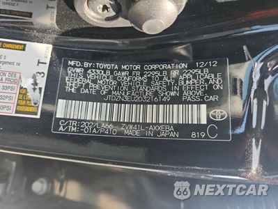Zdjęcie 12 z 12 samochodu: 2013 TOYOTA PRIUS V VIN:JTDZN3EU2D3216149 - miniatura