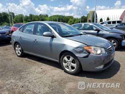 Czwarte zdjęcie samochodu z boku: 2009 HYUNDAI ELANTRA GLS VIN:KMHDU46D49U791609 - miniatura