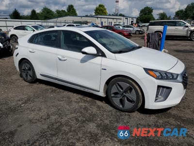 Czwarte zdjęcie samochodu z boku: 2020 HYUNDAI IONIQ SEL VIN:KMHC85LC2LU212318 - miniatura