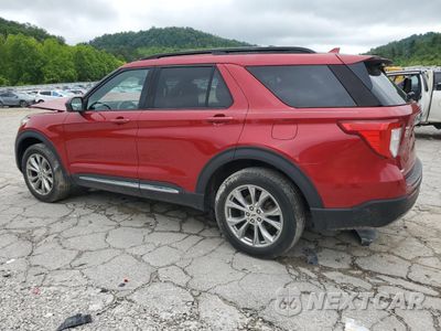 Drugie zdjęcie samochodu z przodu: 2020 FORD EXPLORER XLT VIN:1FMSK8DH6LGA44061 - miniatura