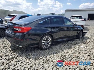 Trzecie zdjęcie samochodu z tyłu: 2021 HONDA ACCORD HYBRID VIN:1HGCV3F19MA001004 - miniatura