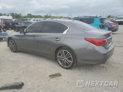 Drugie zdjęcie samochodu z przodu: 2015 INFINITI Q50 BASE VIN:JN1BV7AR9FM412549 - miniatura