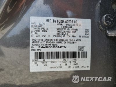 Zdjęcie 13 z 14 samochodu: 2025 FORD EXPLORER ST VIN:1FMWK8GC6SGA46764 - miniatura
