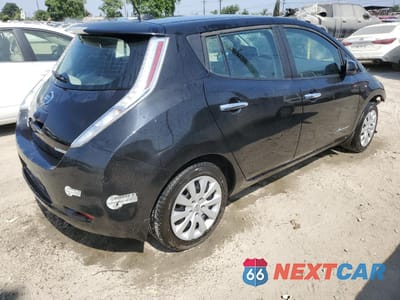 Trzecie zdjęcie samochodu z tyłu: 2016 NISSAN LEAF S VIN:1N4AZ0CP0GC305287 - miniatura