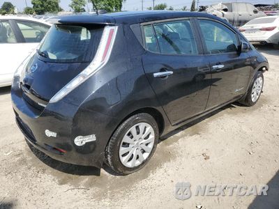 Trzecie zdjęcie samochodu z tyłu: 2016 NISSAN LEAF S VIN:1N4AZ0CP0GC305287 - miniatura